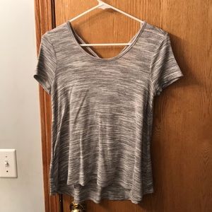 Cute grey short sleeve shirt!